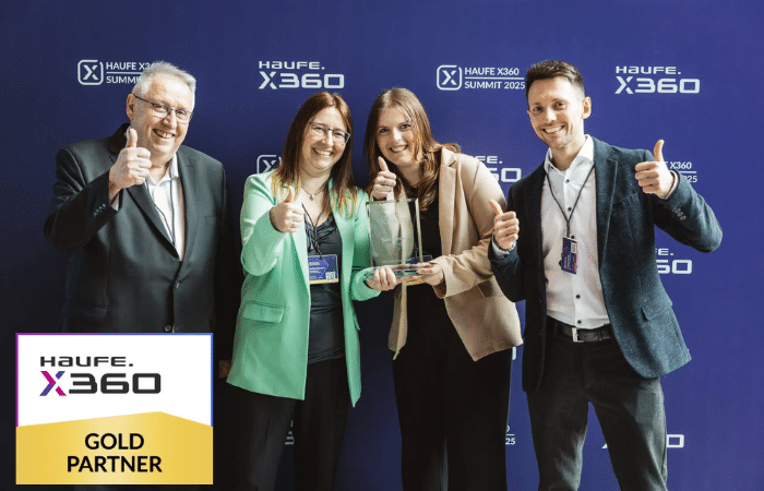 Haufe x360 Lutz Consulting Gold Partner
