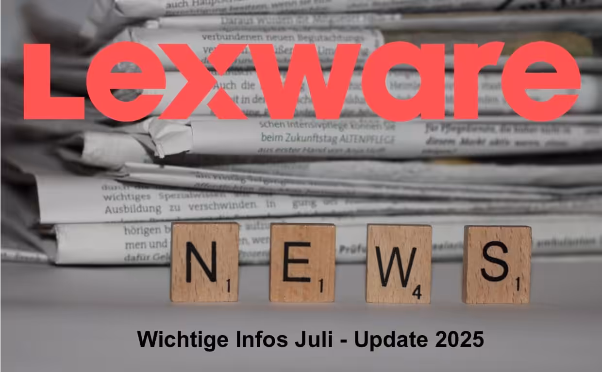 Lexware Update Juli 2025